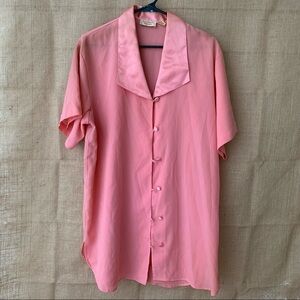 Victoria’s Secret Vintage Gold Label Sleep Shirt Pajamas Women’s Size Small